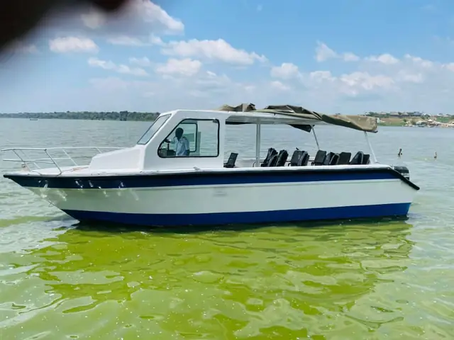 A comfortable private safari boat